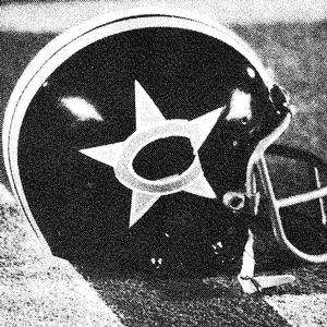 1974 WFL Charlotte Stars Suspension Football Helmet  