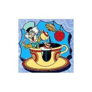  Mad Hatter Tea Cup Pin 