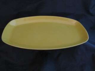 FRANKOMA POTTERY Westwind Autumn Yellow Oval Tray Plate Platter(s 