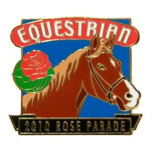 2010 Rose Parade Equestrian Collectible Pin:  Sports 