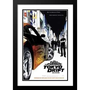 com The Fast & the Furious Tokyo Drift Framed and Double Matted Movie 