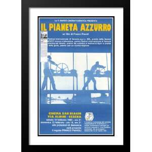Blue Planet Il Planeta Azzuro 32x45 Framed and Double Matted Movie 