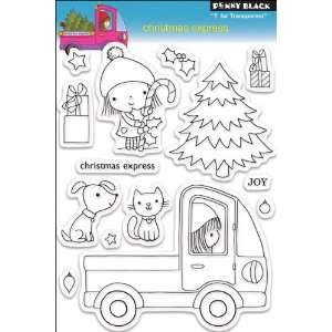  Penny Black Clear Stamps, Christmas Express: Home 