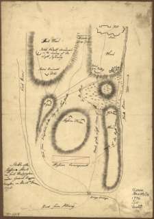 1776 Map New York , Fort Washington  