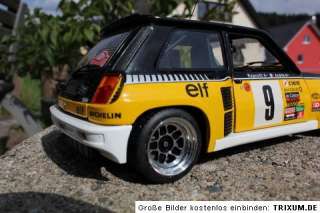 Renault R5 Turbo Rallye Umbau Tuning Youngtimer 1:18 Alufelgen ATS 