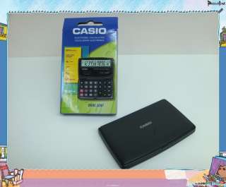 New Casio SX 220 portable 12 digits black calculator  