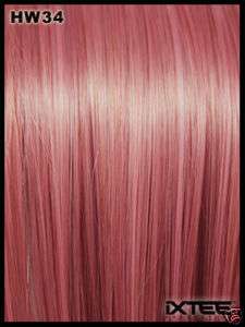 HW#34)Blythe Hair Weft  Heat Proof (MAUVELOUS Pink)  
