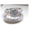   / Wedding  Engagement/Wedding Ring Sets  CZ, Diamond Simulants