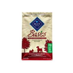   Basics Salmon & Potato Recipe Dry Dog Food 4 lb bag: Pet Supplies