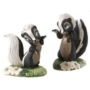 Walt Disney Classics ** Flower and Miss Skunk Walking on Air and 