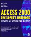   Access 2000 Developers Handbook by Paul Litwin 