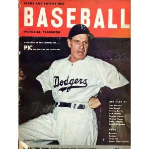  Leo Durocher 1947 Street & Smith Baseball Magazine 