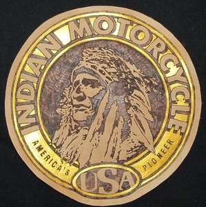  Leather Patch  INDIAN MOTORCYCLE 2  Burned And Painted Wearable Art