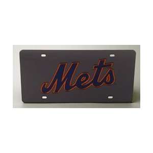  NEW YORK METS (DESIGN TWO) LASER CUT AUTO TAG Sports 