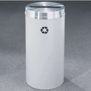 Glaro RecyclePro Matching Powder Coat Cover Paper Recycling Receptacle 