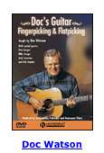 Flatpicking with Doc Watson Guitar Lessons Play DVD NEW  