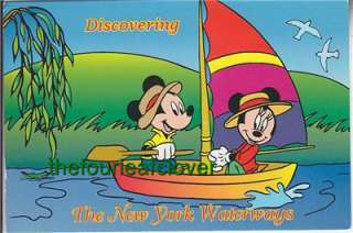 Mickey Minnie Mouse Sailing New York Waterways PC  