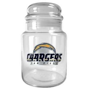 San Diego Padres MLB 31oz Glass Candy Jar   Primary Logo 