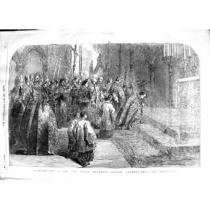    1848 CONSECRATION NEW ROMAN CATHOLIC CHURCH LAMBETH