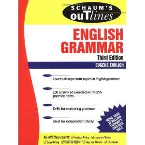   Outline of English Grammar [Paperback] Eugene H. Ehrlich Books