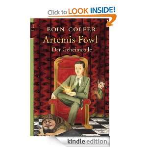   Der Geheimcode (German Edition) Eoin Colfer  Kindle Store