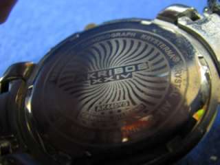 Akribos XXIV Two Tone Diamond Chronograph Watch  