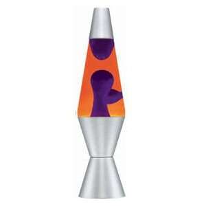  Purple Wax with Orange Liquid Classic Lava Lamp