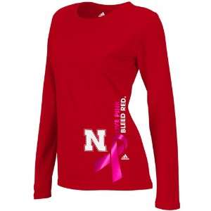  NCAA adidas Nebraska Cornhuskers Ladies Breast Cancer 