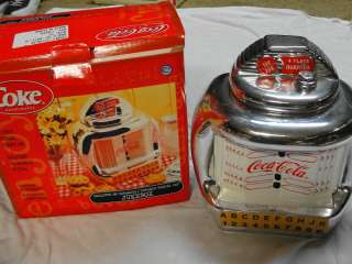 Coca Cola JukeBox Cookie Jar by Gibson w/ Box  