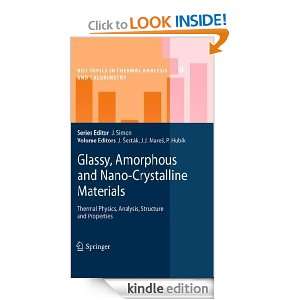 Glassy, Amorphous and Nano Crystalline Materials Thermal Physics 