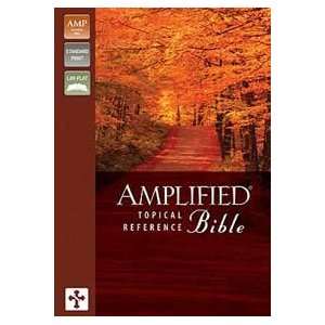  The Amplified Topical Reference Bible Black, Bonded 
