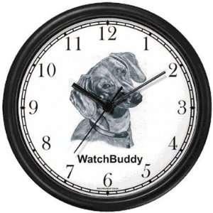  Dachshund (Shorthaired) Dog Wall Clock by WatchBuddy 