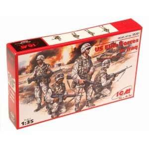  US Elite Forces Iraq (4) 1 35 ICM Models Toys & Games