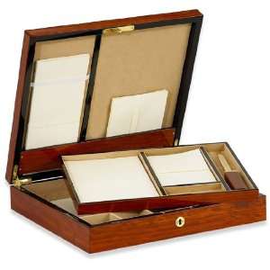  Vox Luxury Rosewood Veneer Stationery Box Case   X SB LRG 