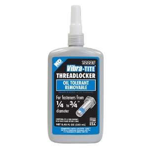   122 Blue Oil Tolerant Removable Anaerobic Threadlocker, 250ml Bottle