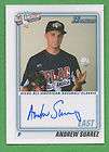 2009 Topps Bowman Aflac All American Player Signed Auto Andrew Cole 