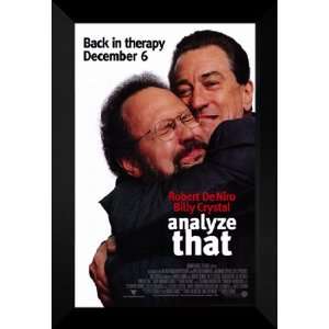  Analyze That 27x40 FRAMED Movie Poster   Style A   2002 