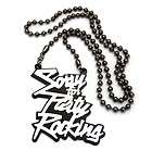 NEW SORRY FOR PARTY ROCKING LMFAO HEMATITE PENDANT W 36 CHAIN 