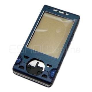   New Blue full Housing Cover+ Keyboard for Sony Ericsson W995  