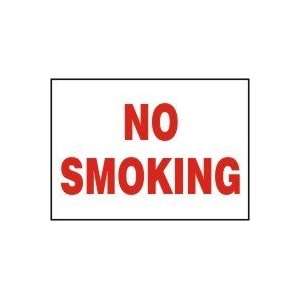  NO SMOKING 7 x 10 Adhesive Vinyl Sign