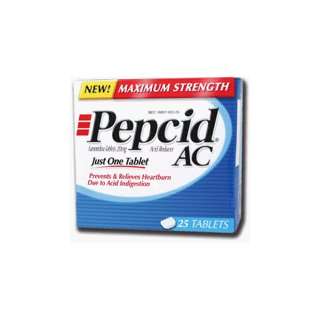  Pepcid Ac Tablets Maximum Strength 25 Ea Health 