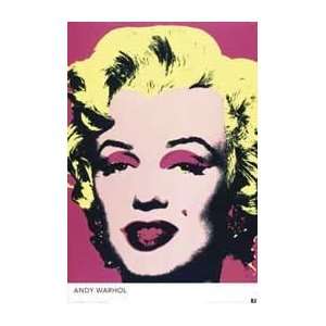   Print   Marilyn Monroe   Artist: Andy Warhol  Poster Size: 24 X 36