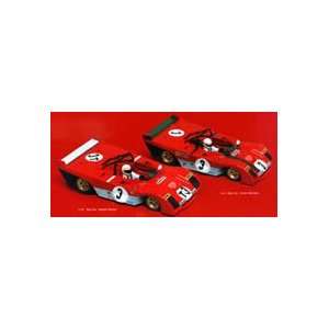  Ferrari 312PB Targa Florio box set with #3 & #T3 test ca Toys & Games