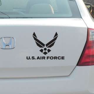 CUSTOM US AIR FORCE ARMY LOGO CAR BOAT BIKE LAPTOP WINDOW VINYL DECAL 