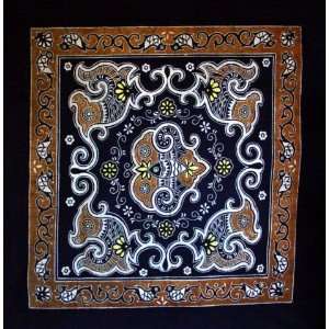   Chinese Batik Tapestry Tablecloth Beautiful Pattern 