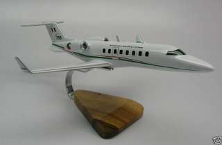 Learjet 45 Irish Air Corps Airplane Wood Model   