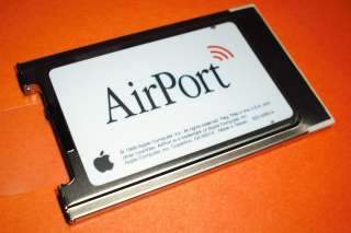 Apple Mac Wireless WiFi Airport Card eMac iBook 802.11  