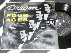   The Four ACES Decca EP 1954 Original 4 Song Vocal Group Collectible