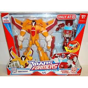  Transformers Animated Exclusive 2 Pack Sunstorm vs 