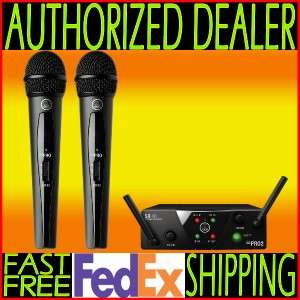 New AKG WMS40 Mini 2 Dual Vocal Wireless Mic System Authorized Dealer 